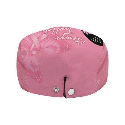 Australia Breast Cancer Support Jeff Hat Pink Ribbon Butterfly Opal Pattern