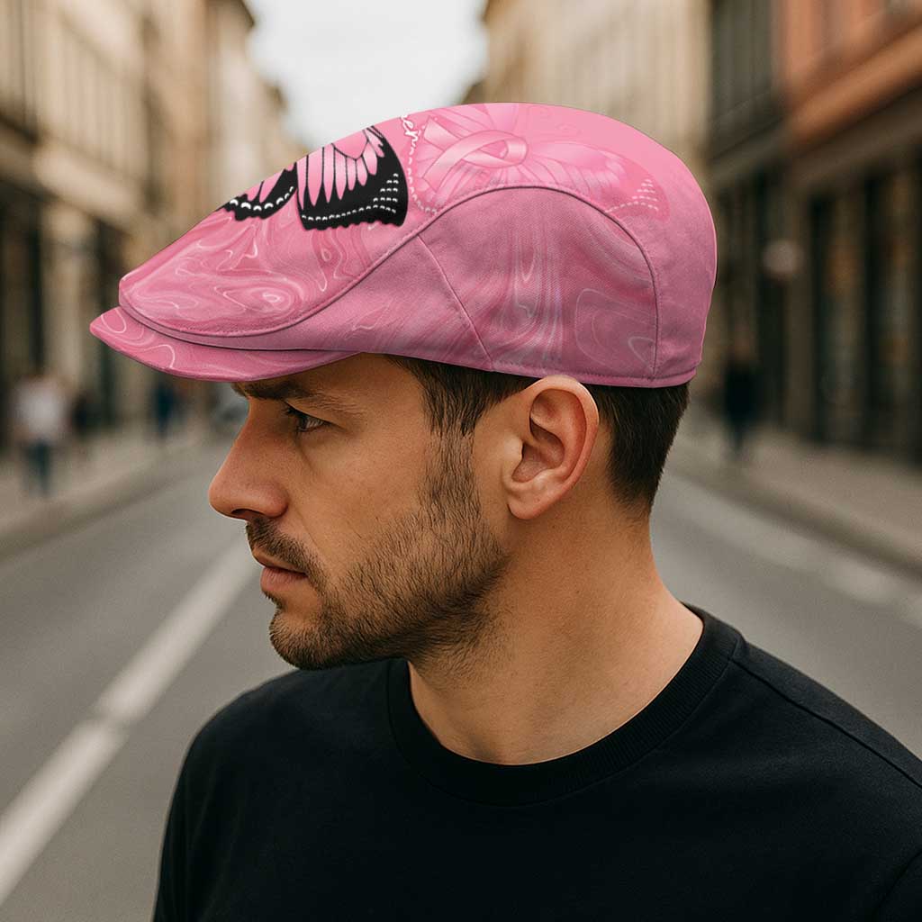Australia Breast Cancer Support Jeff Hat Pink Ribbon Butterfly Opal Pattern
