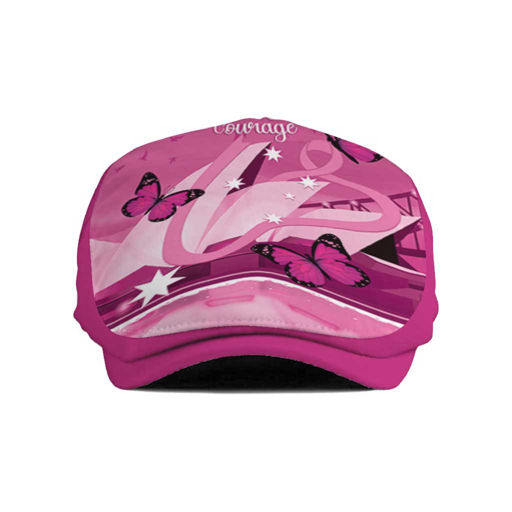Australia Breast Cancer Support Jeff Hat Sydney Opera House Butterfly Pink Ribbon