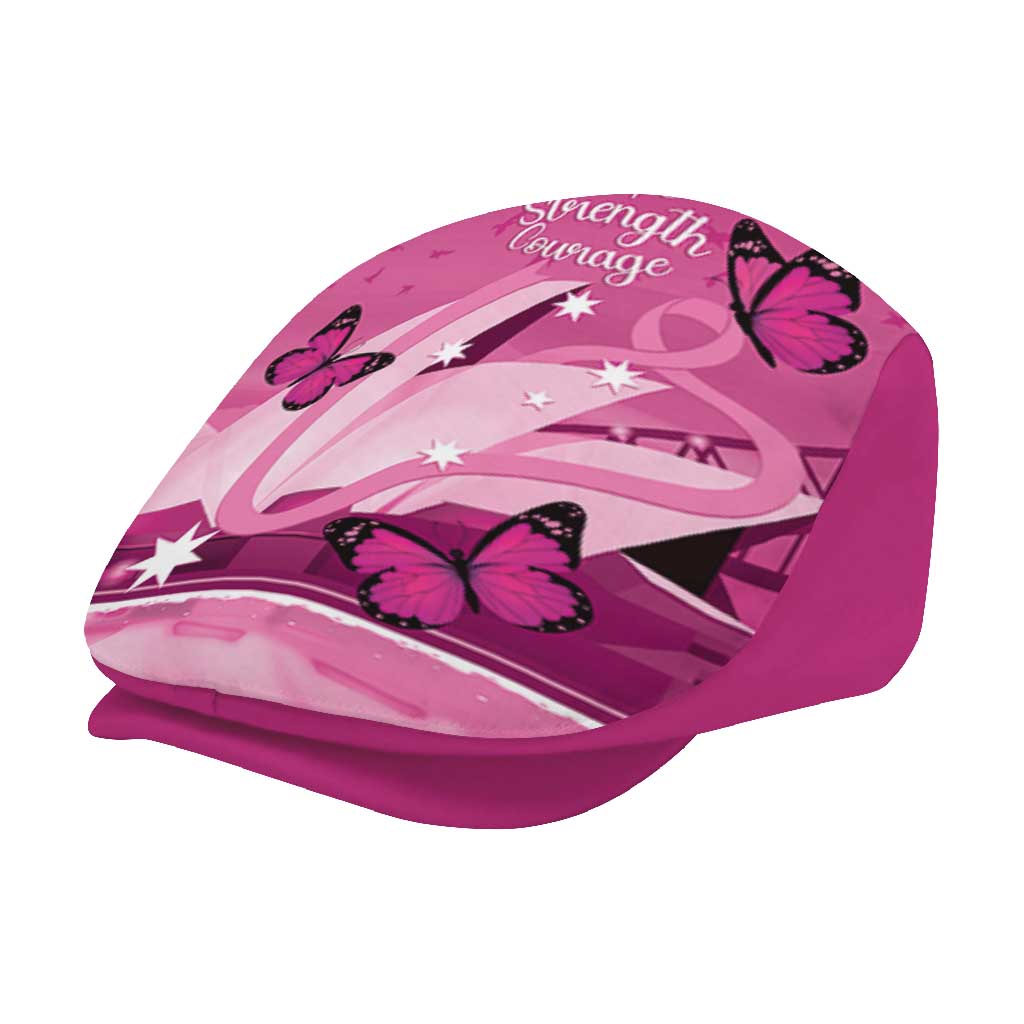 Australia Breast Cancer Support Jeff Hat Sydney Opera House Butterfly Pink Ribbon