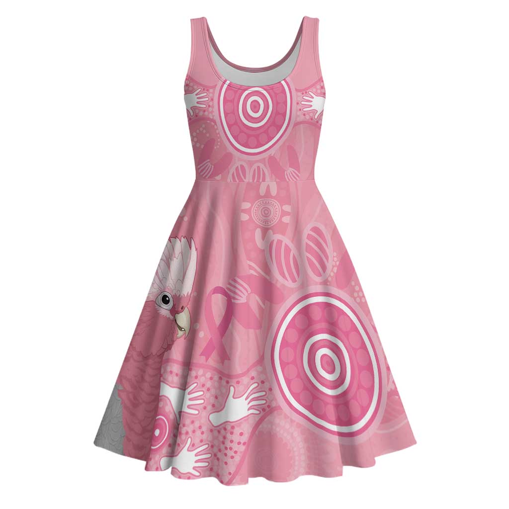 Australia Breast Cancer Support Midi Dress Galah Faith Hope Love Pink Month