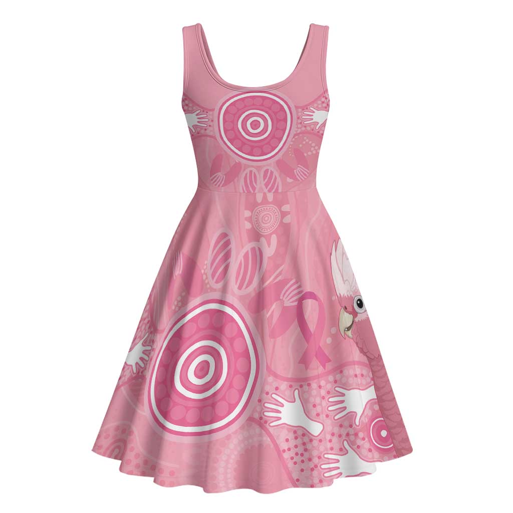 Australia Breast Cancer Support Midi Dress Galah Faith Hope Love Pink Month