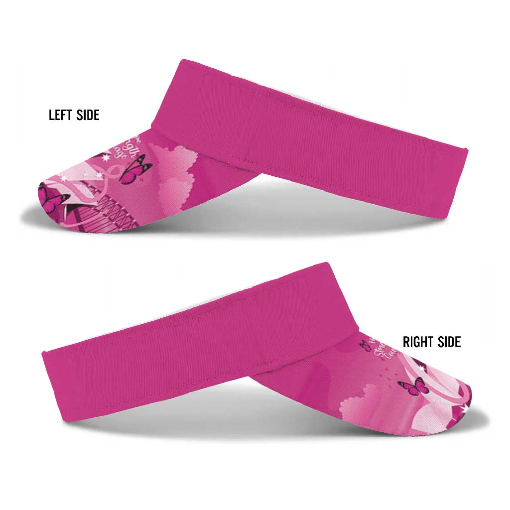 Australia Breast Cancer Support Sun Visor Cap Sydney Opera House Butterfly Pink Ribbon