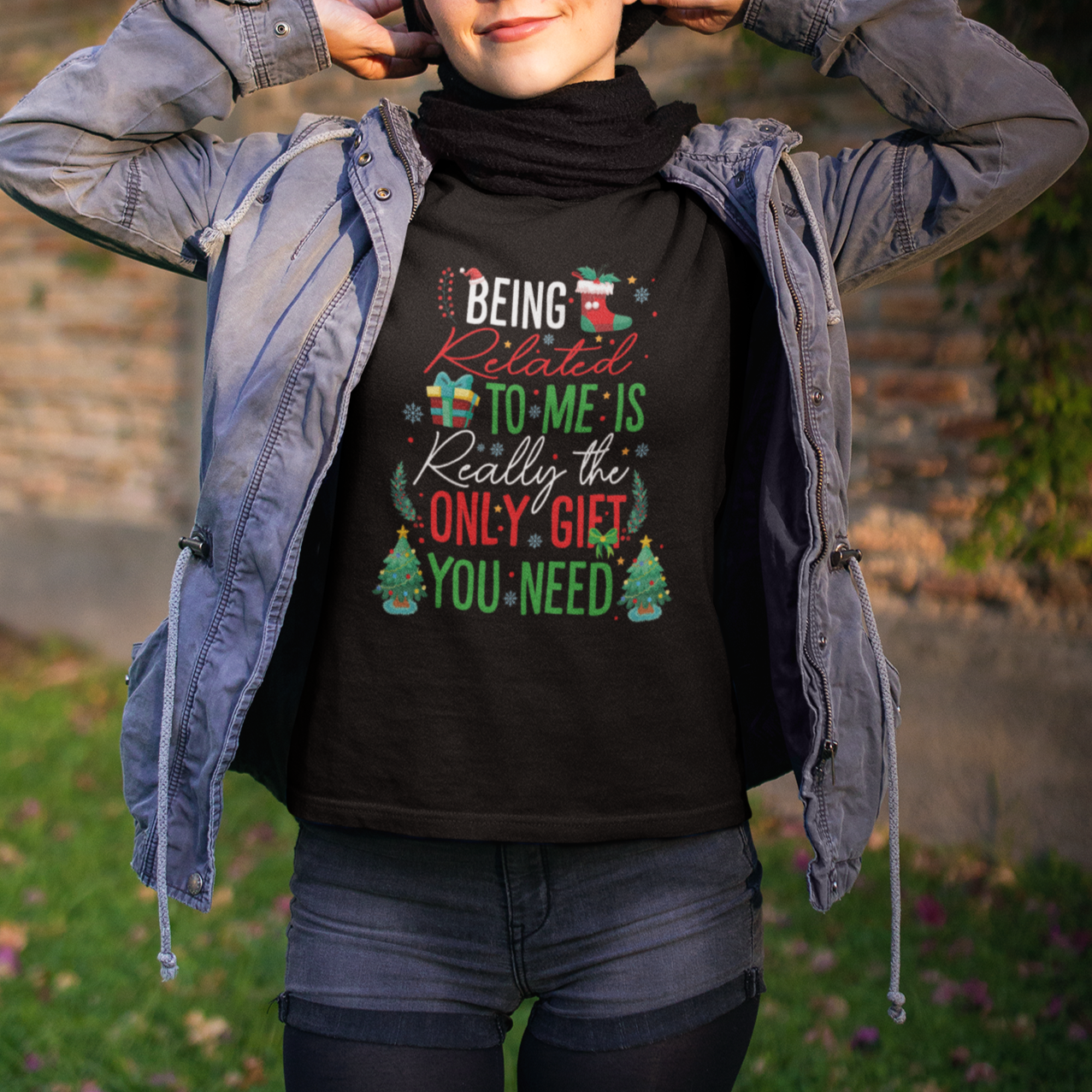 christmas-t-shirt-being-related-to-me-is-really-the-only-gift-you-need