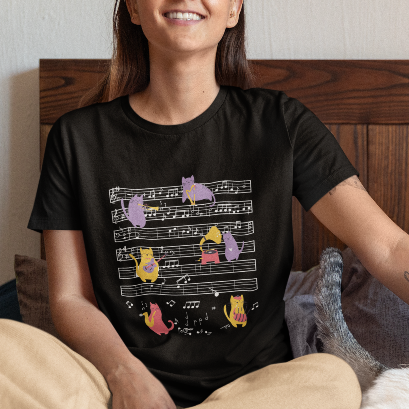 cat-lover-t-shirt-cat-playing-musical-instrument