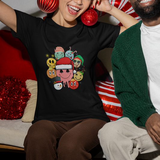 christmas-t-shirt-retro-groovy-xmas-tree-eye-face-reindeer-snowman-efl