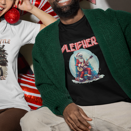 sleigher-hail-santa-heavy-metal-christmas-rock-t-shirt