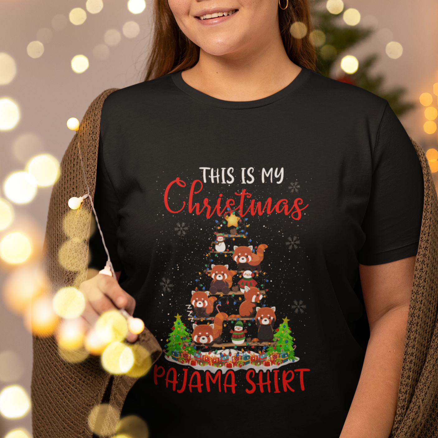 red-panda-xmas-tree-this-is-my-christmas-pajama-t-shirt