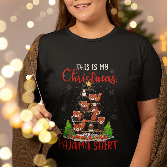 red-panda-xmas-tree-this-is-my-christmas-pajama-t-shirt