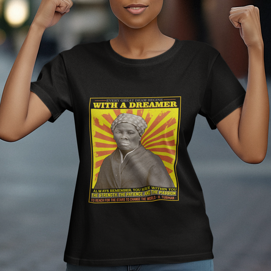 harriet-tubman-t-shirt-every-great-dream-begins-with-a-dreamer-black-history-month