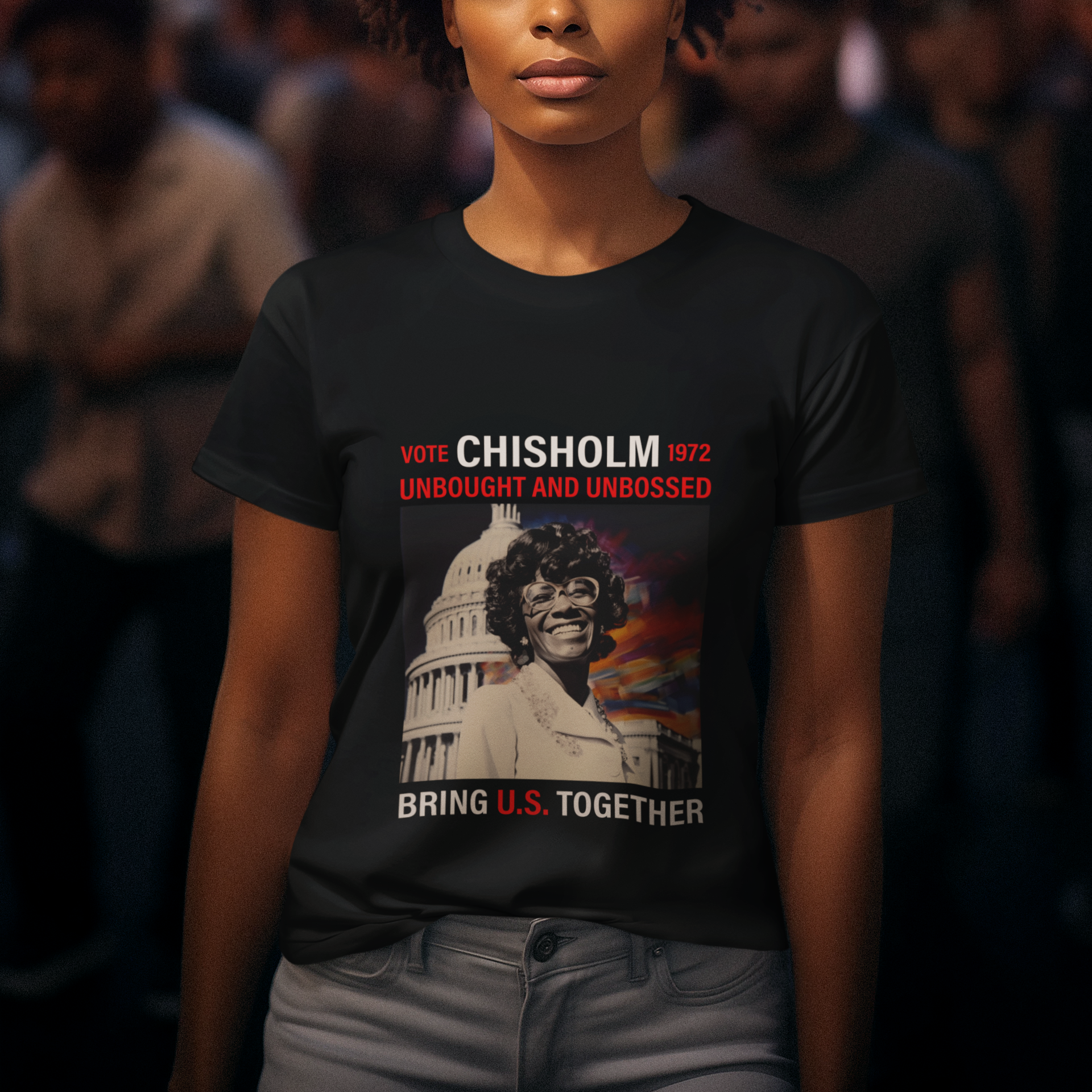 shirley-chisholm-t-shirt-unbought-and-unbossed-bring-us-together-black-history-month