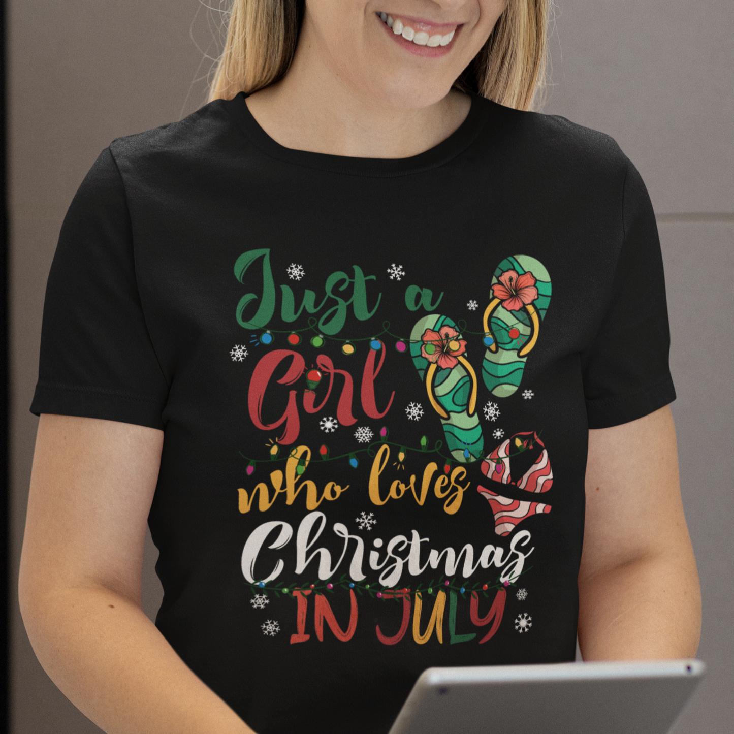 christmas-in-july-t-shirt-a-girl-who-loves-christmas-in-july-summer-beach-flip-flops