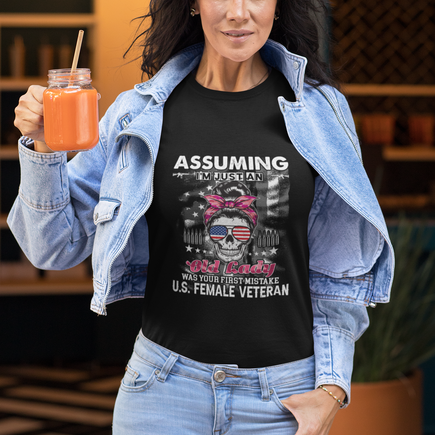 female-veteran-t-shirt-assuming-im-just-an-old-lady-was-your-first-mistake-american-messy-bun