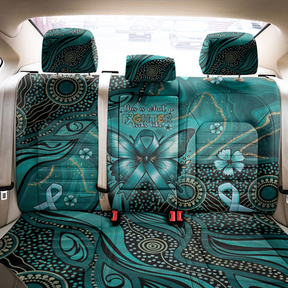 Ovarian Cancer Support Back Car Seat Cover This Is What A Fighter Looks Like