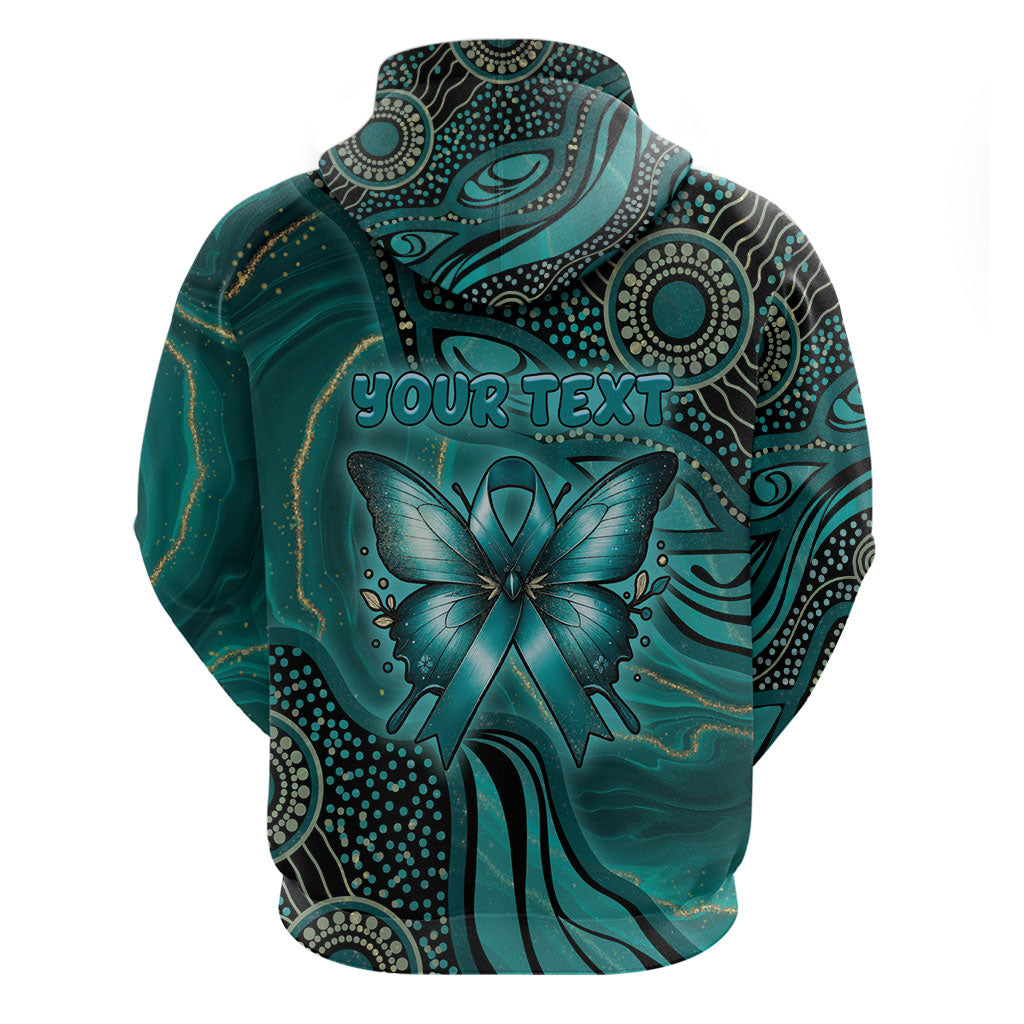 Personalised Ovarian Cancer Support Hoodie This Is What A Fighter Looks Like