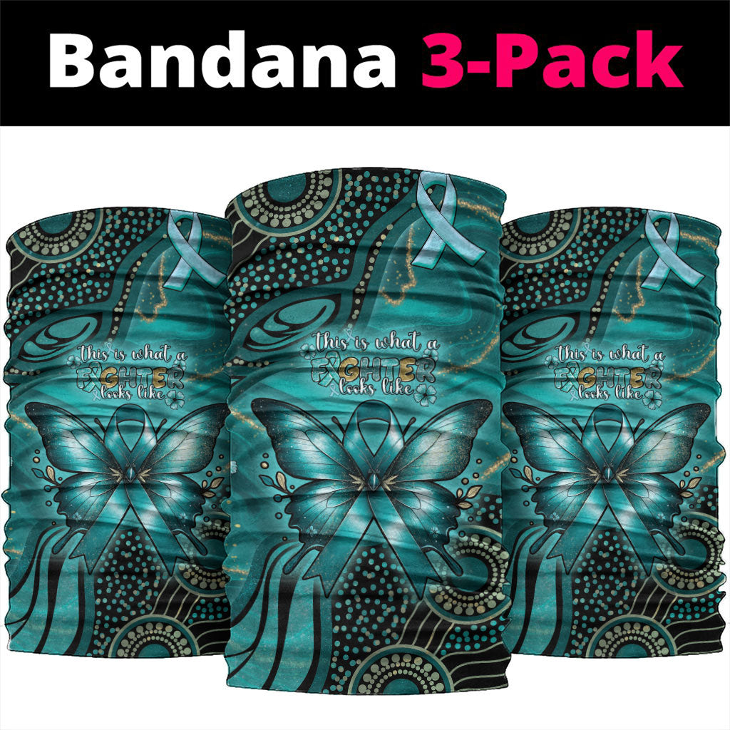 Ovarian Cancer Support Neck Gaiter This Is What A Fighter Looks Like
