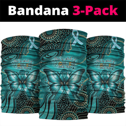 Ovarian Cancer Support Neck Gaiter This Is What A Fighter Looks Like