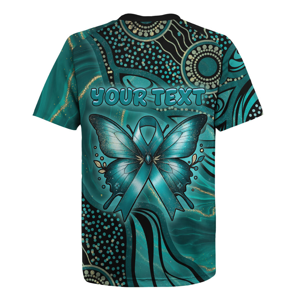 Personalised Ovarian Cancer Support Rugby Jersey This Is What A Fighter Looks Like