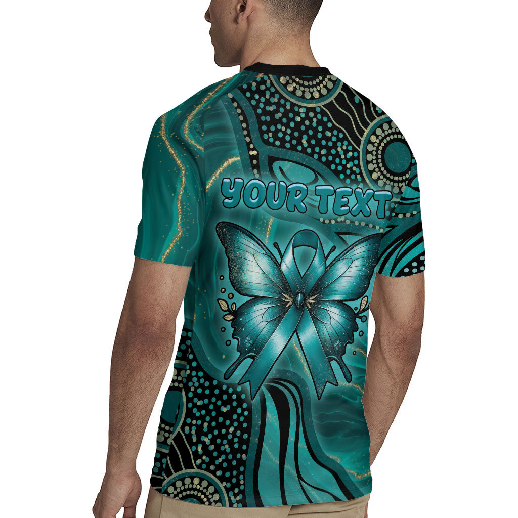 Personalised Ovarian Cancer Support Rugby Jersey This Is What A Fighter Looks Like