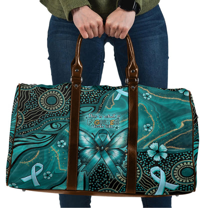 Ovarian Cancer Support Travel Bag This Is What A Fighter Looks Like
