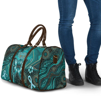 Ovarian Cancer Support Travel Bag This Is What A Fighter Looks Like