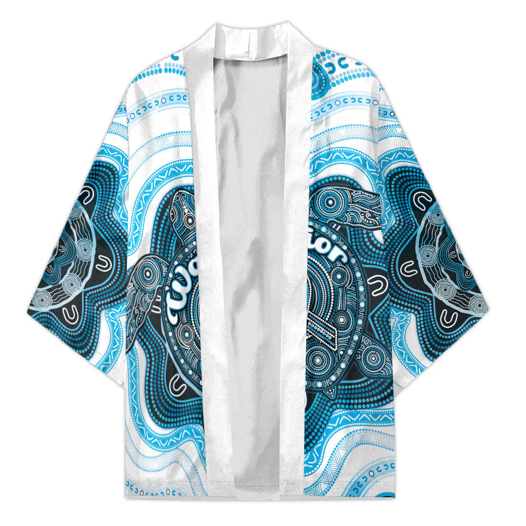Personalised Prostate Cancer Support Kimono Warrior Ribbon Turtle Dot Art Pattern