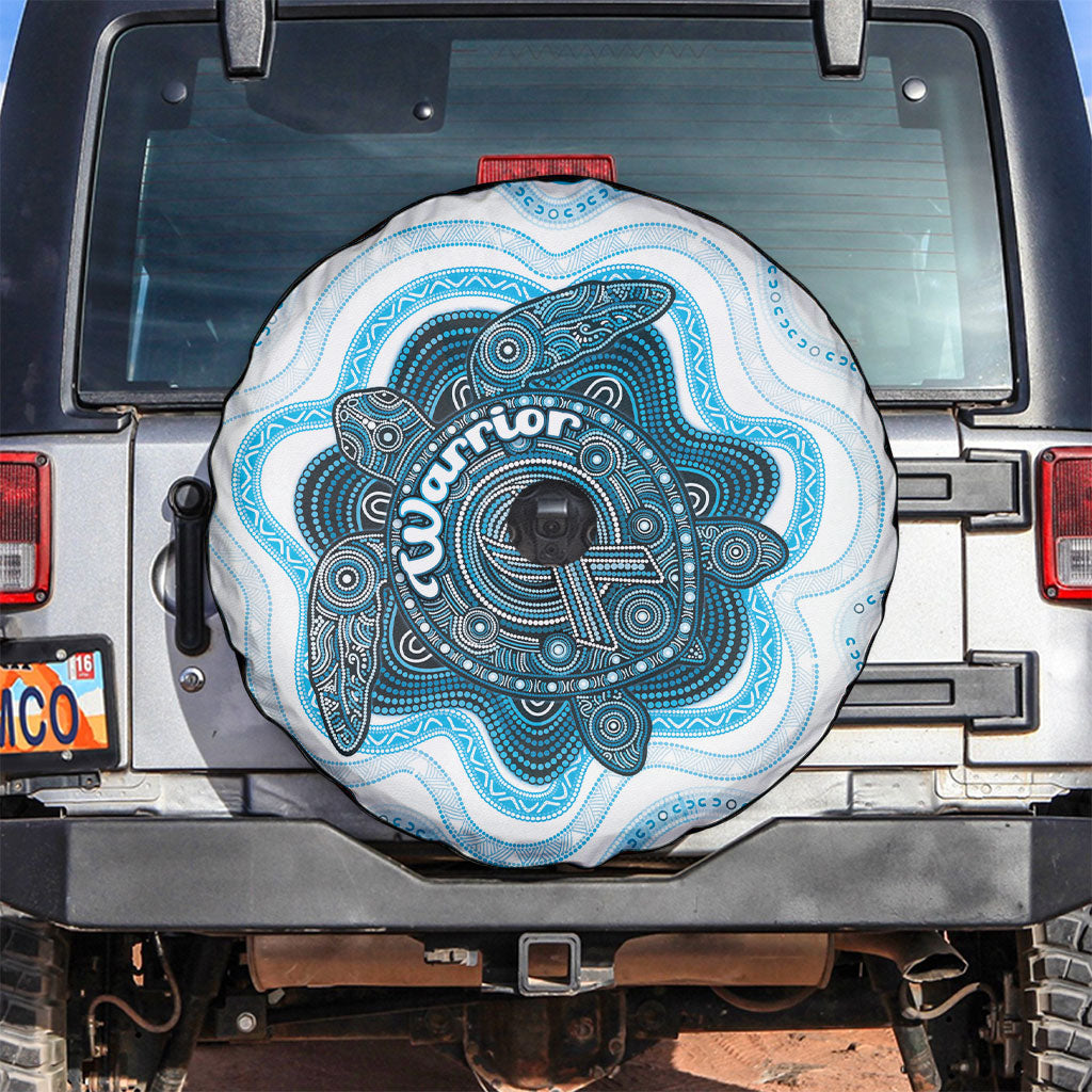Prostate Cancer Support Spare Tire Cover Warrior Ribbon Turtle Dot Art Pattern