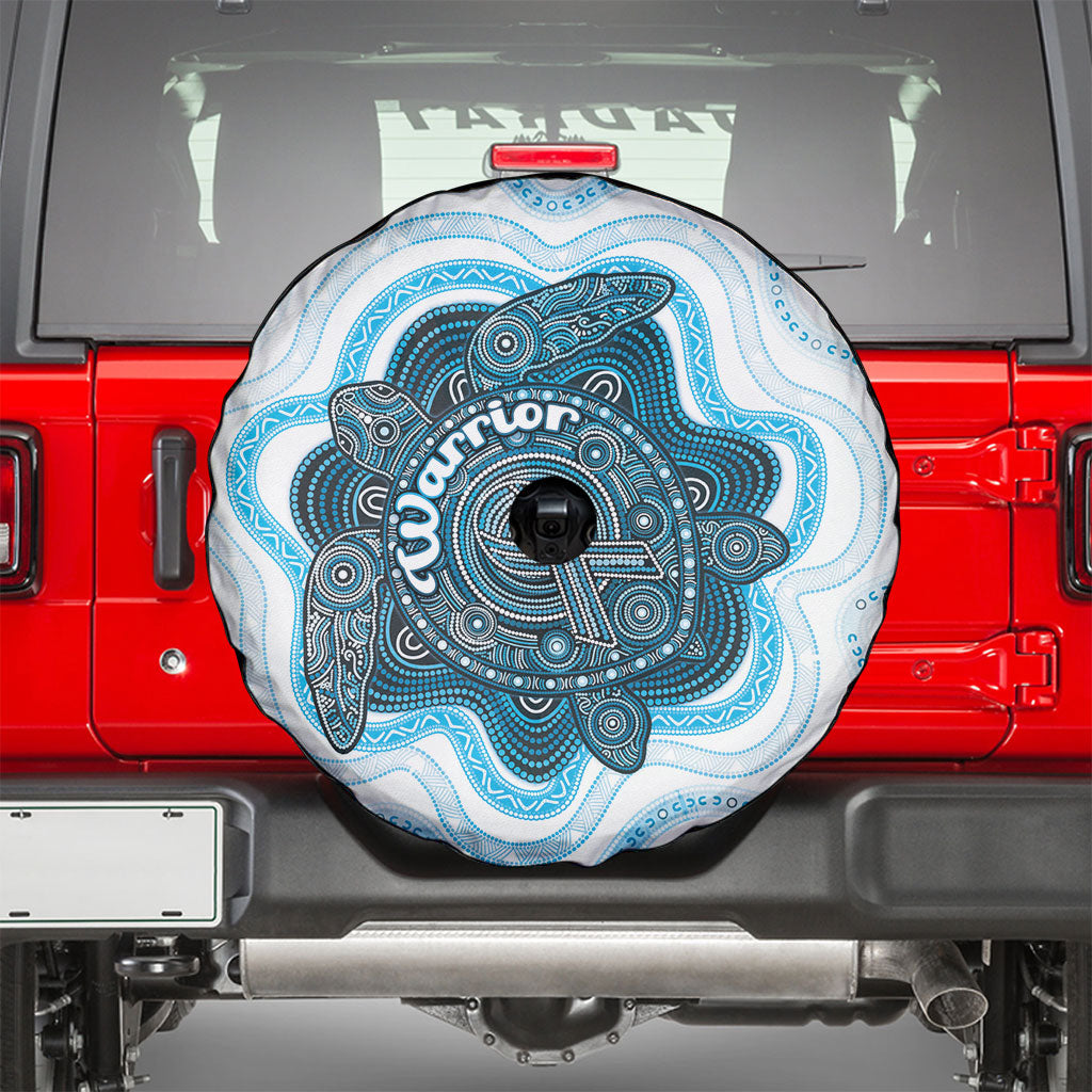Prostate Cancer Support Spare Tire Cover Warrior Ribbon Turtle Dot Art Pattern