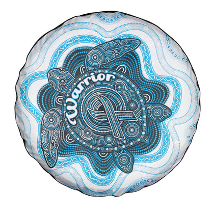 Prostate Cancer Support Spare Tire Cover Warrior Ribbon Turtle Dot Art Pattern