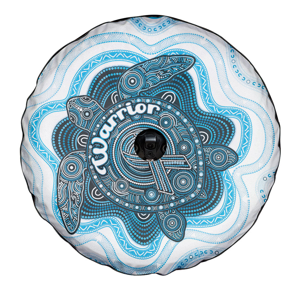 Prostate Cancer Support Spare Tire Cover Warrior Ribbon Turtle Dot Art Pattern