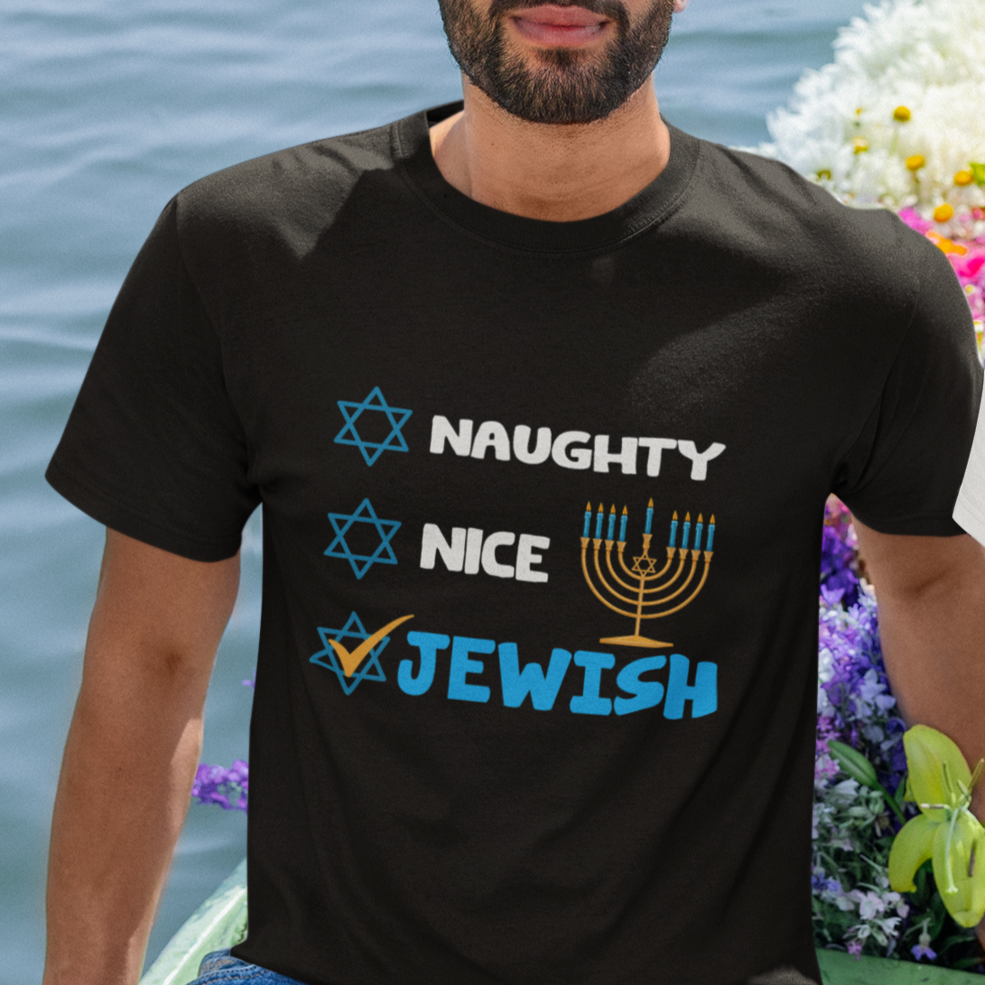 nice-naughty-jewish-menorah-hanukkiah-chanukah-ugly-hanukkah-t-shirt