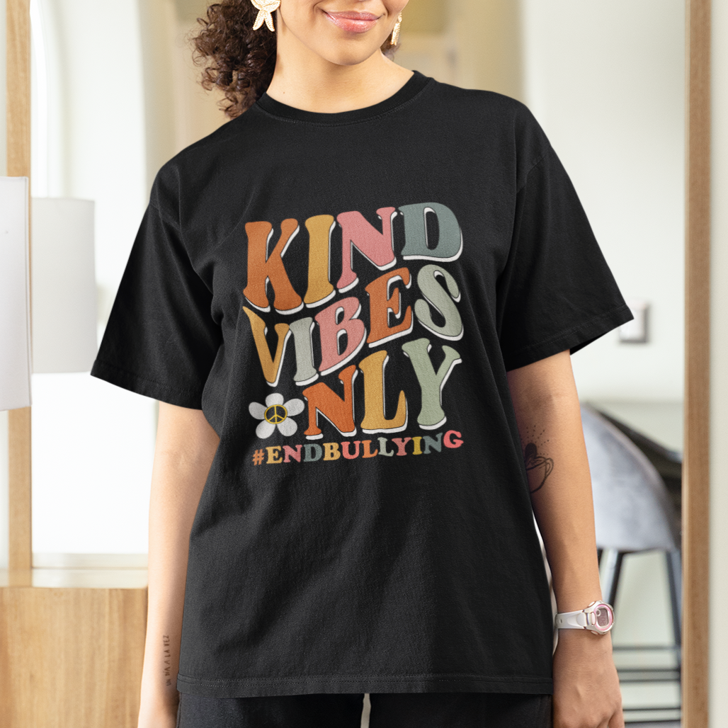 anti-bullying-t-shirt-kind-vibes-only-end-bullying-retro-groovy