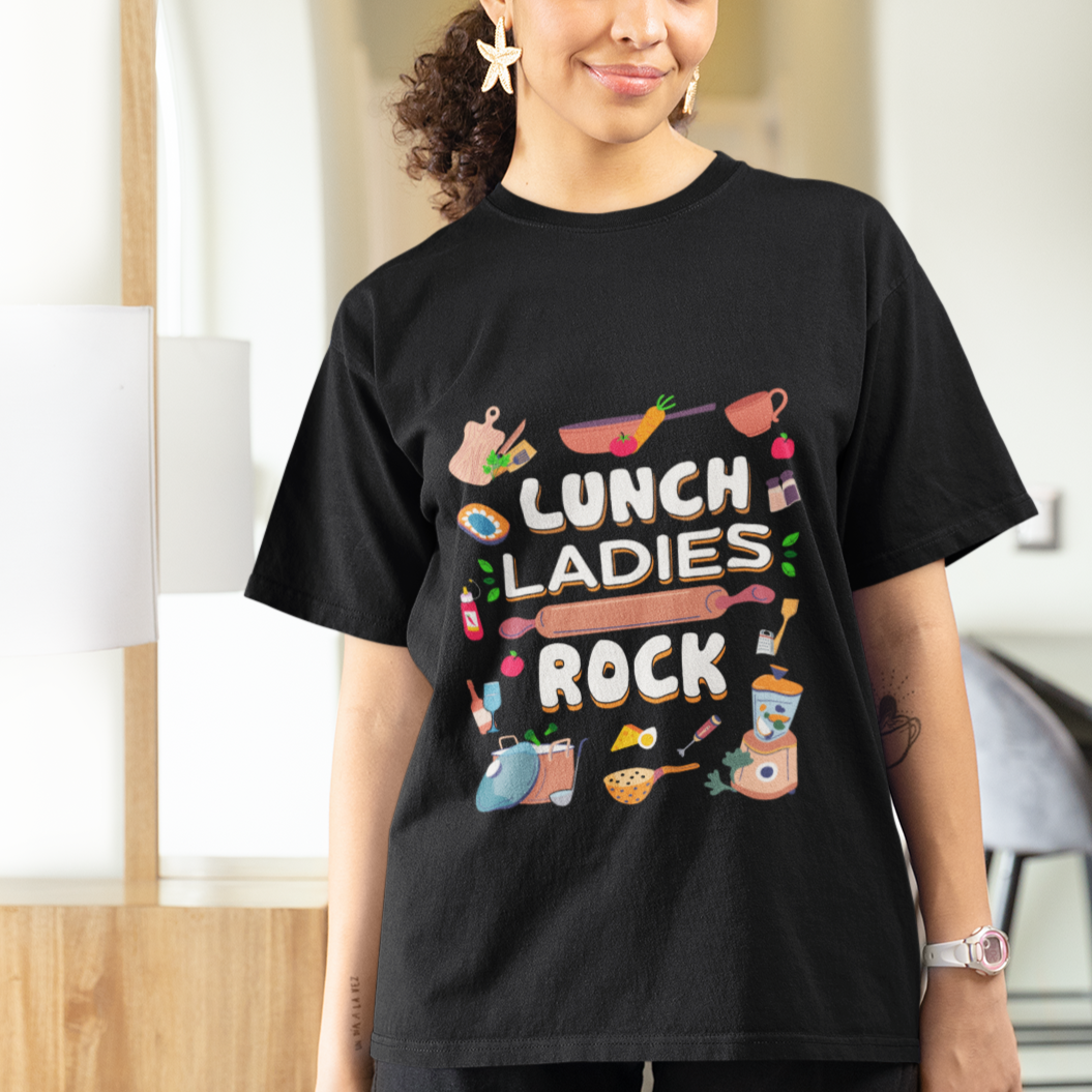 lunch-lady-t-shirt-lunch-ladies-rock-retro-lunch-lady-life-cafeteria-crew