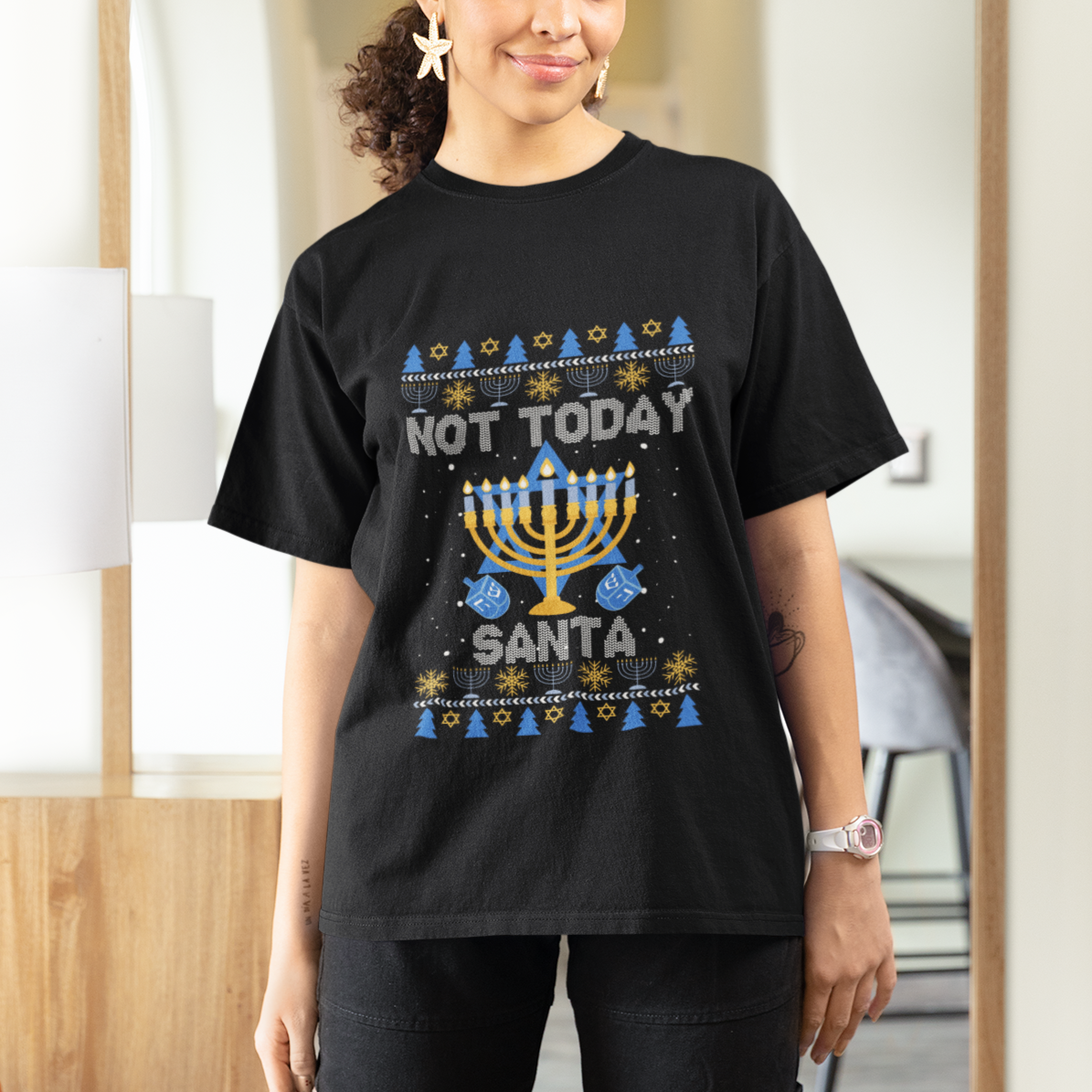 ugly-hanukkah-t-shirt-not-today-santa-chanukah-jewish-festival-jew-ugly-hanukkah