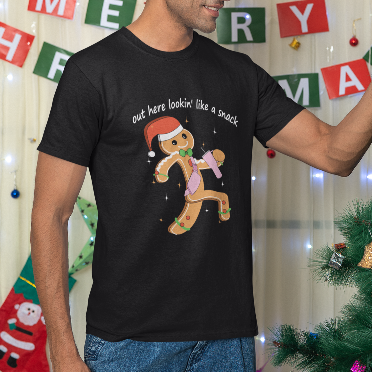 boujee-gingerbread-man-t-shirt-out-here-lookin-like-a-snack