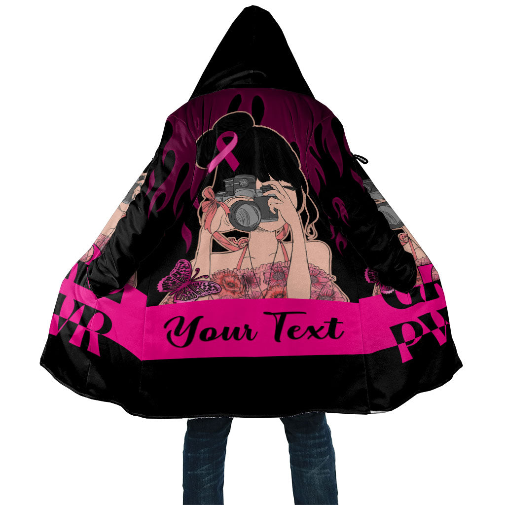 Personalised Girl Power Cloak Day Of The Girl Breast Cancer Support