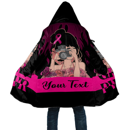 Personalised Girl Power Cloak Day Of The Girl Breast Cancer Support