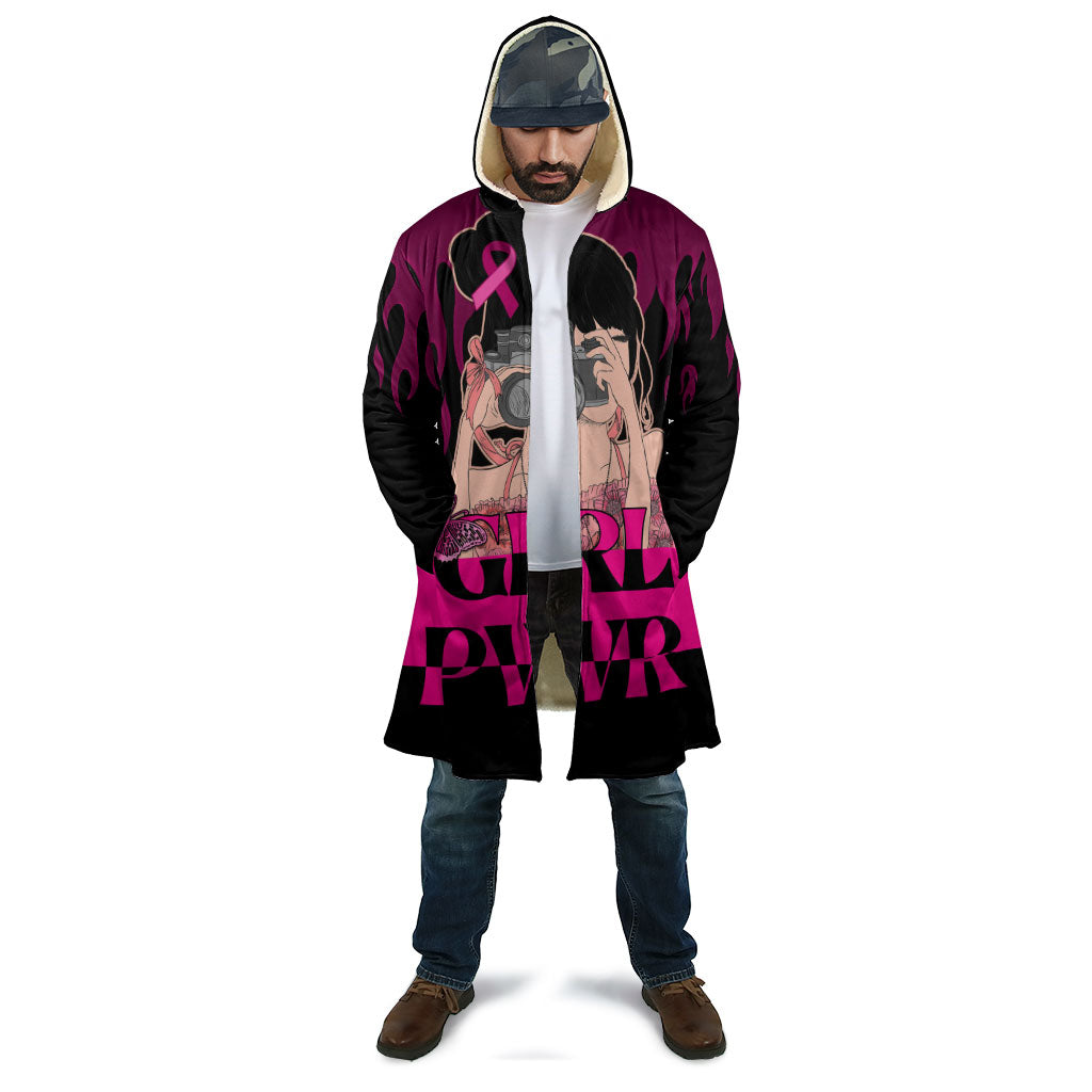 Personalised Girl Power Cloak Day Of The Girl Breast Cancer Support