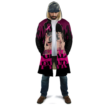 Personalised Girl Power Cloak Day Of The Girl Breast Cancer Support