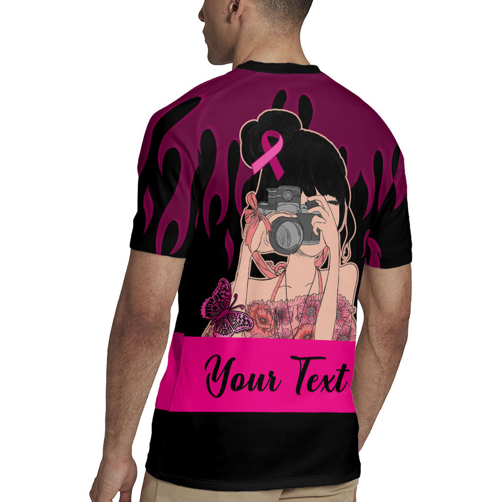 Personalised Girl Power Rugby Jersey Day Of The Girl Breast Cancer Support