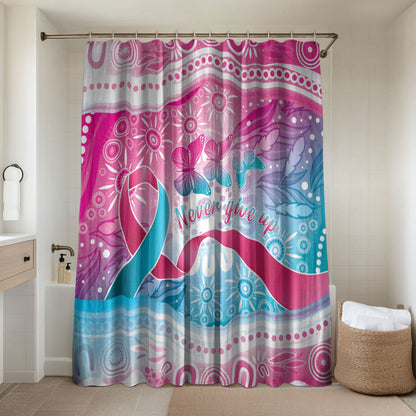 Australia Hereditary Cancer Support Bathroom Set Never Give Up