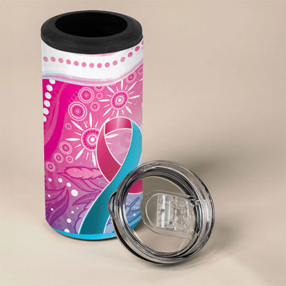 Australia Hereditary Cancer Support 4 in 1 Can Cooler Tumbler Never Give Up