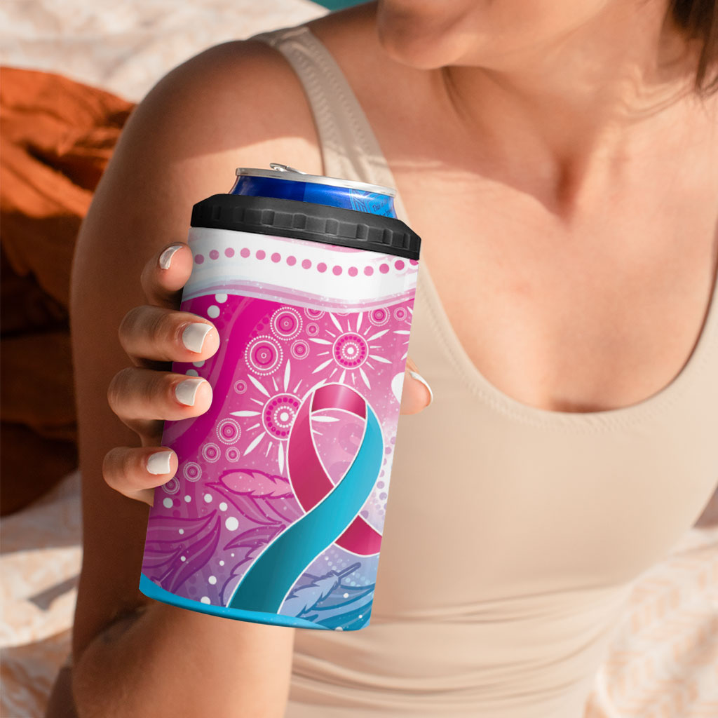 Australia Hereditary Cancer Support 4 in 1 Can Cooler Tumbler Never Give Up