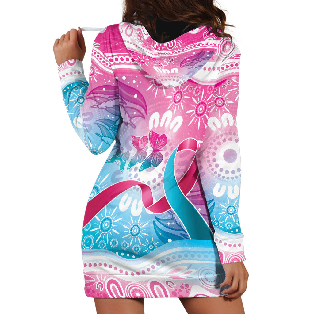 Australia Hereditary Cancer Support Hoodie Dress Never Give Up
