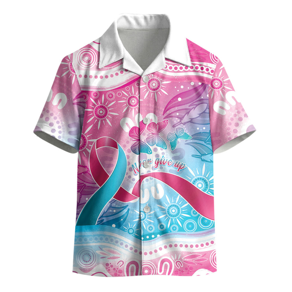 Australia Hereditary Cancer Support Kid Hawaiian Shirt Never Give Up