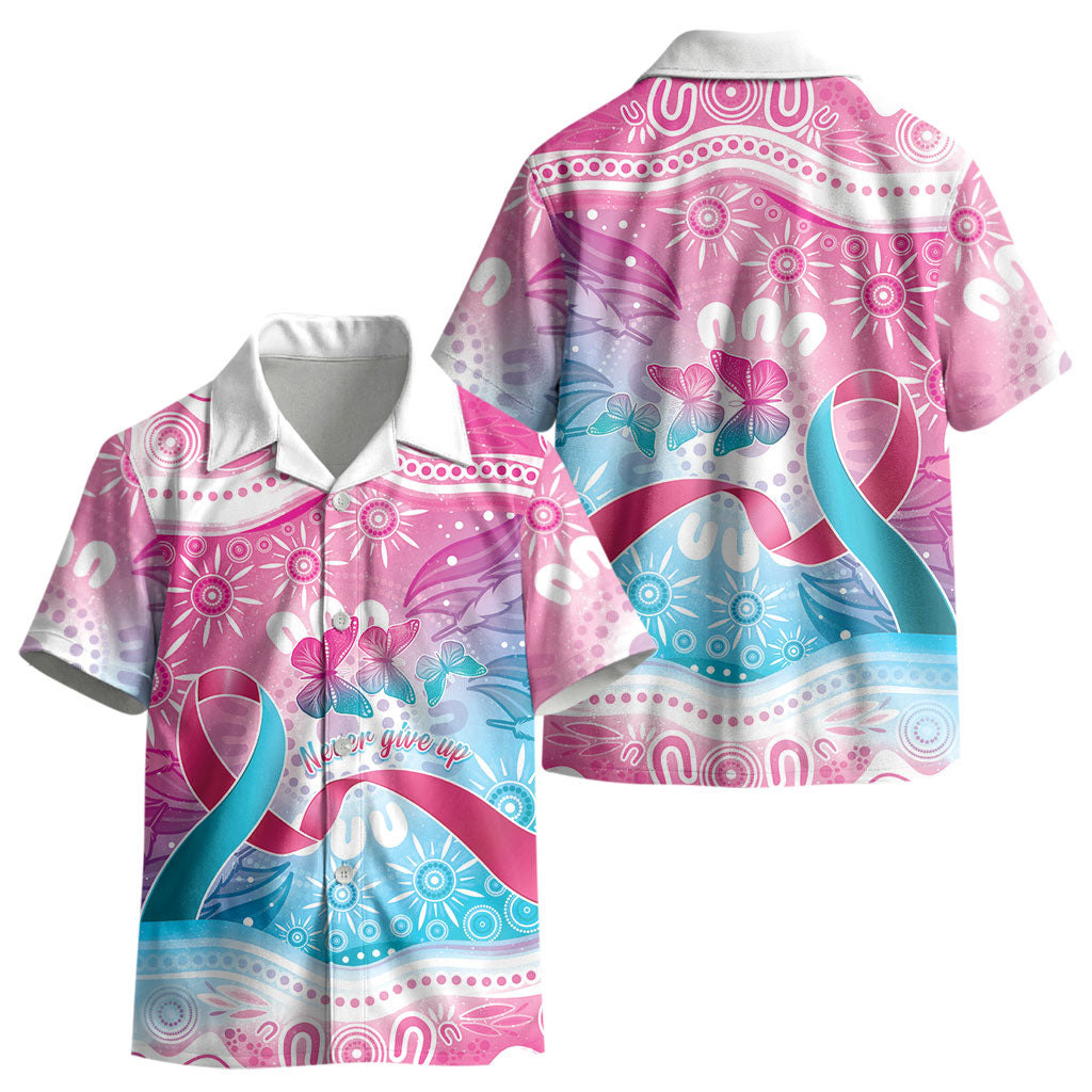 Australia Hereditary Cancer Support Kid Hawaiian Shirt Never Give Up