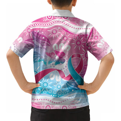 Australia Hereditary Cancer Support Kid Hawaiian Shirt Never Give Up
