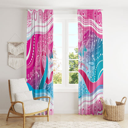 Australia Hereditary Cancer Support Window Curtain Never Give Up