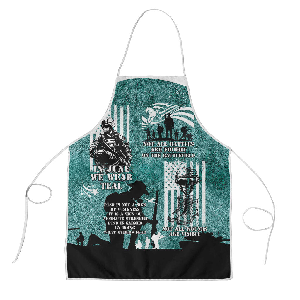Veteran PTSD Apron Not A Sign Of Weakness It Is Earned By Doing What Others Fear