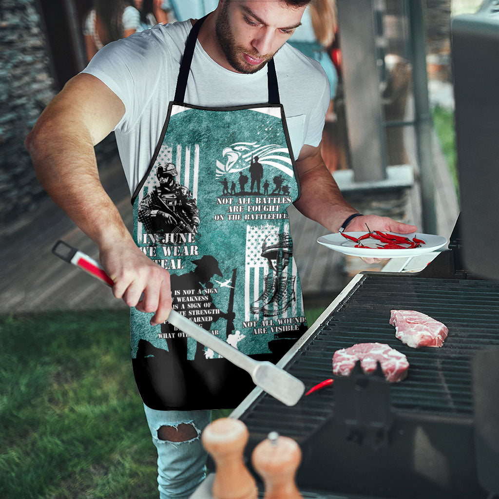 Veteran PTSD Apron Not A Sign Of Weakness It Is Earned By Doing What Others Fear
